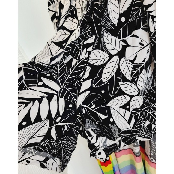 Eloquii Romper With Attached Rainbow Train Women Size 14 Festival (With Flaw) - Picture 11 of 12